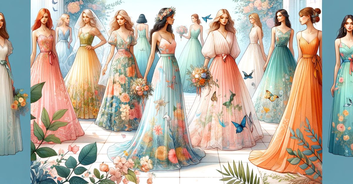 Kjoler til sommerbryllup